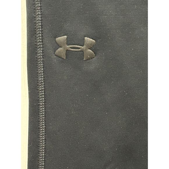 Under Armour Mens S Black ColdGear Storm Loose Fit Track Pants Warm Up Joggers - Picture 3 of 7